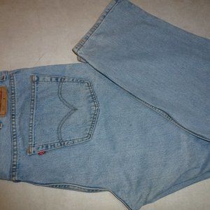 Levi's Jeans 550 Relaxed Fit Tapered Leg, 42 X 32 Light Blue AP11714